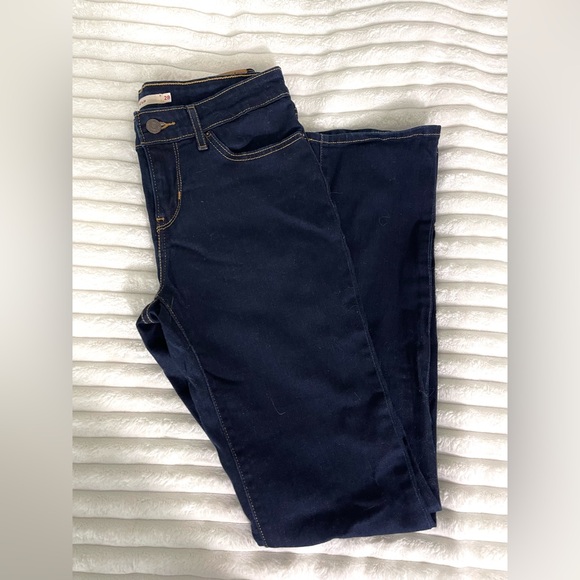 Levi’s 712 Slim Fit Dark Blue Jeans - Picture 4 of 6